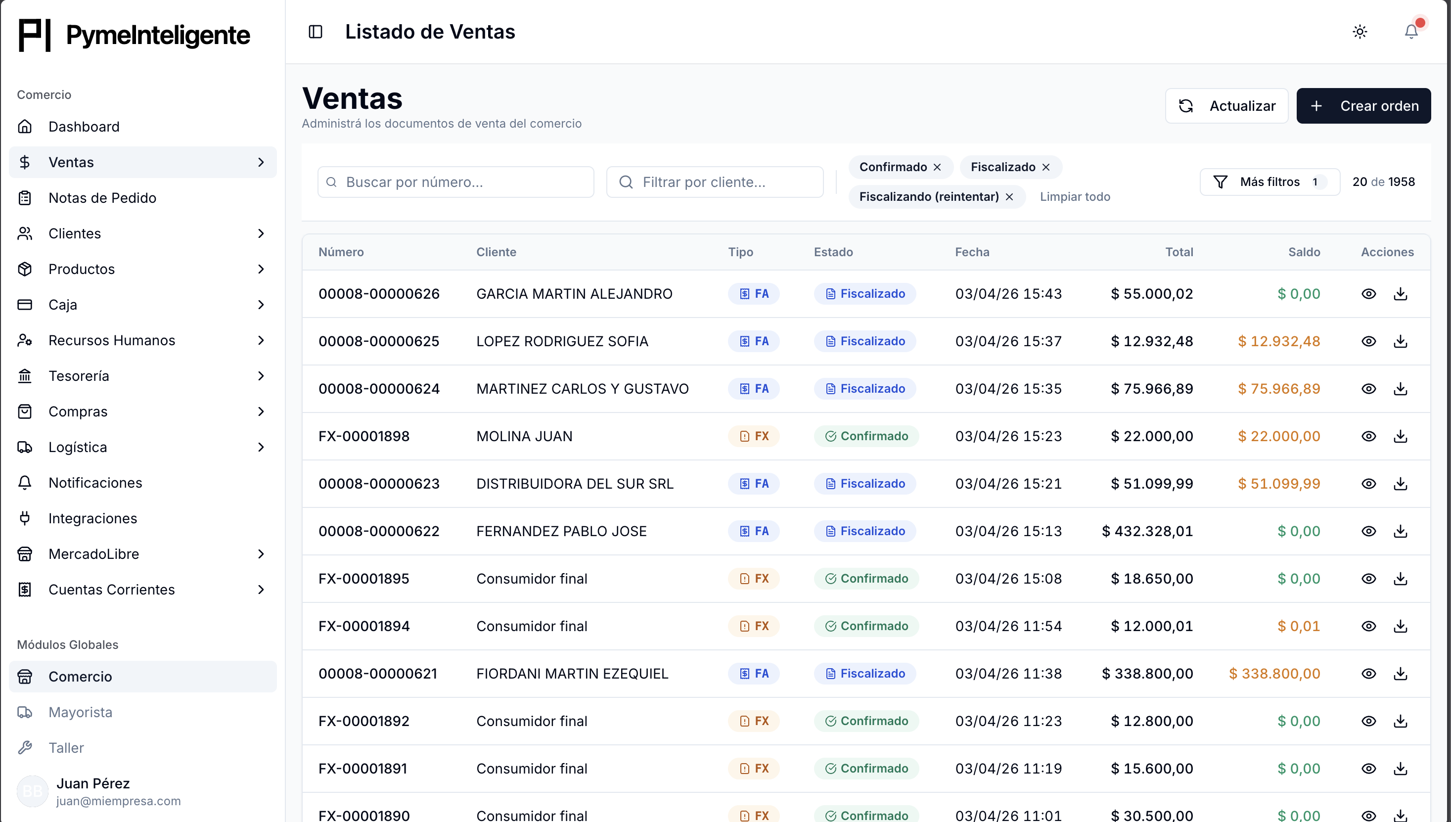 Vendé y cobrá en segundos